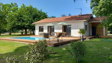 Udendørs pool, opvarmet pool