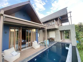 Vila, 2 quartos, piscina particular | Terraço/pátio