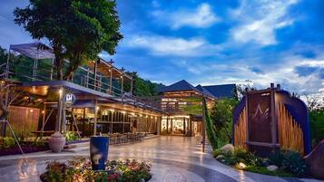 Majoituspaikan julkisivu