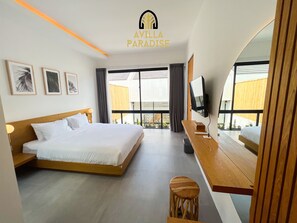 4 bedrooms, iron/ironing board, WiFi, bed sheets - Avilla Paradise 4BR Designer Villa in the heart of Canggu (Bali)
