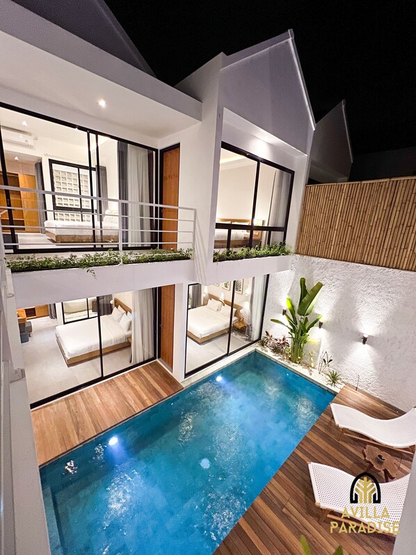 Pool - Avilla Paradise 4BR Designer Villa in the heart of Canggu (Bali)
