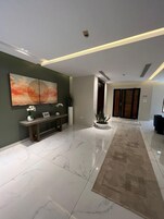 Villa, 5 Bedrooms | Living area | 65-inch Smart TV with cable channels