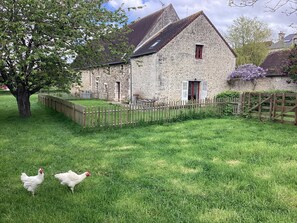 Property grounds - Gite au Sein D'un Corps de Ferme Avec Terrain Privatif (Barbery)