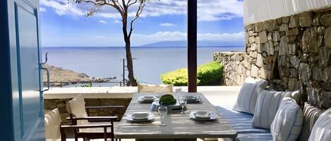 Opções para refeição ao ar livre