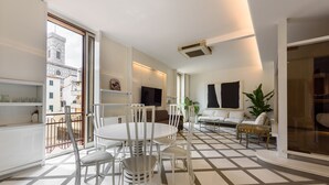 Apartamento Deluxe | Zona de estar