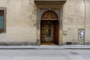 Fassade der Unterkunft