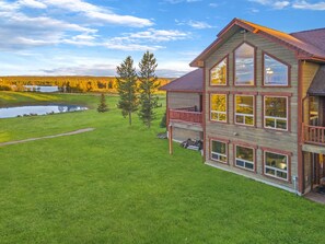 Exterior - Spacious Cabin with Hot Tub, Fire Pit, Game Room (Island Park,)