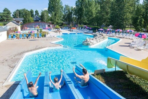 Mobil-home 6/8 personnes - Camping Siblu **** Domaine de Dugny