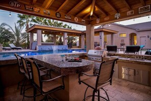 A heated pool - Welcome to Paradise | Pool Table, Swim Up Bar, Htd Pool, Hot Tub, Casita! (Mesa)