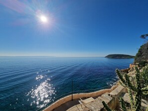 Uitzicht vanuit accommodatie