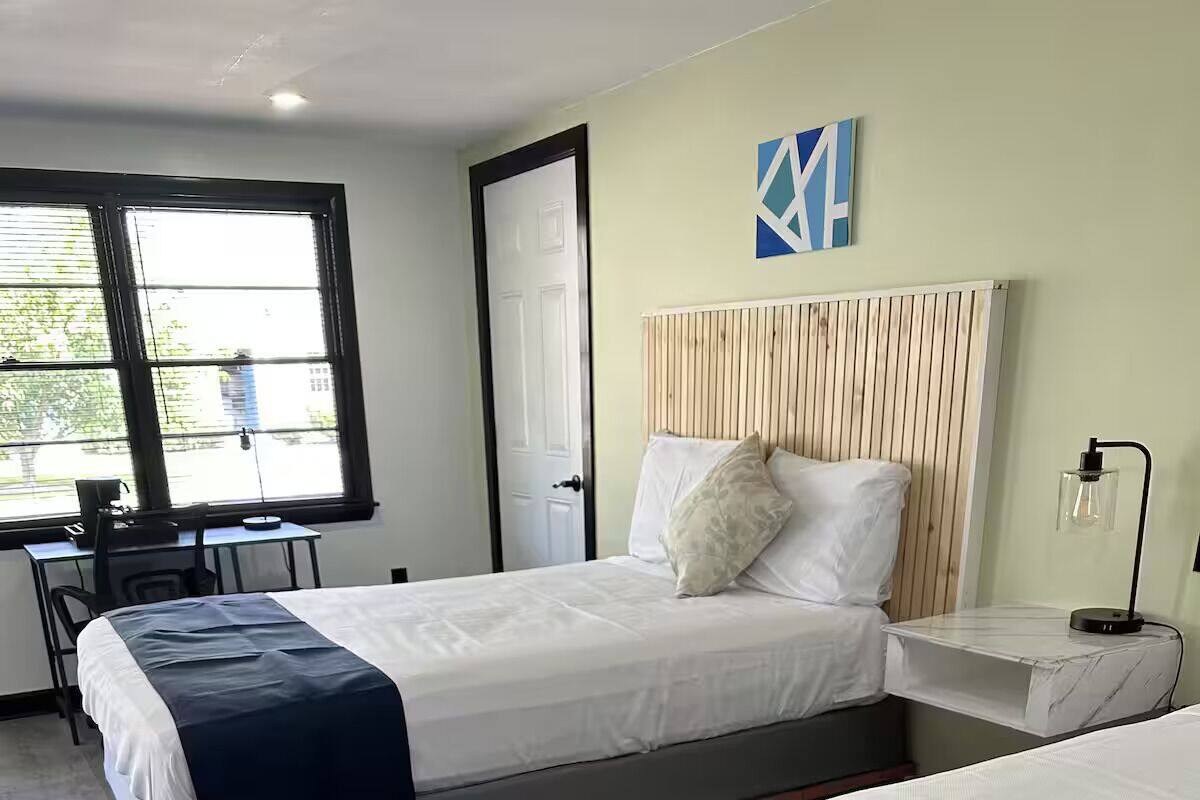 Double Room, Mobility Accessible | Desk, laptop workspace, WiFi (free), individually decorated