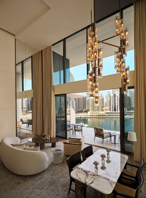 Suite, Terrace (Marina) | 1 bedroom, hypo-allergenic bedding, minibar, in-room safe - The Lana - Dorchester Collection (Dubai)