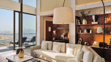 Royal Suite (The Lana) | Living area | Smart TV, iPod dock, streaming services