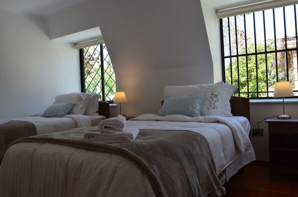 Chambre avec lits jumeaux