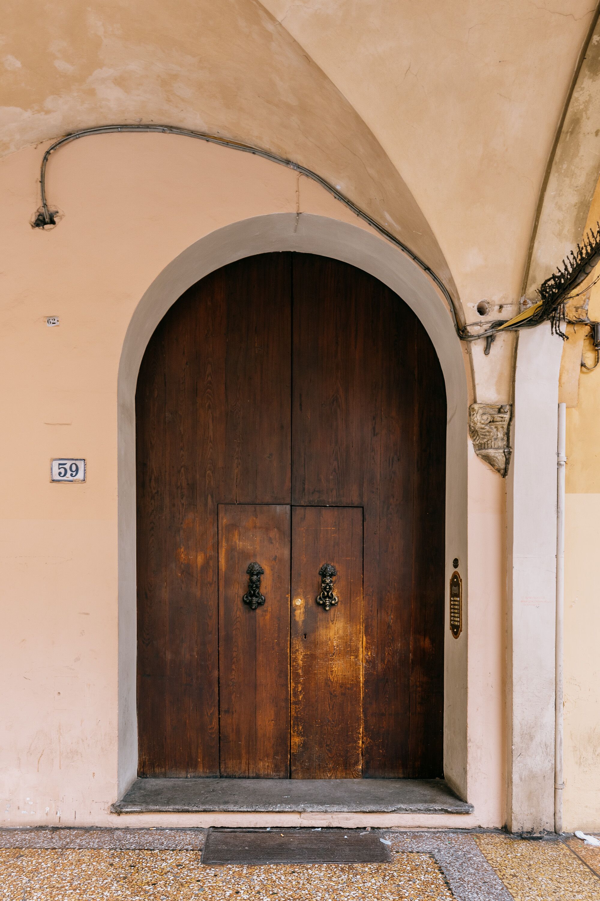 Entrada de la propiedad