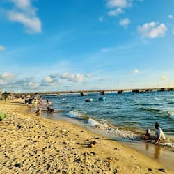 Plage, sable blanc