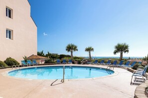 Pool - Beachwalk 113, Oceanfront Condo in Pine Knoll Shores, NC! (Pine Knoll Shores)