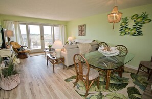 Smart TV - Beachwalk 113, Oceanfront Condo in Pine Knoll Shores, NC! (Pine Knoll Shores)