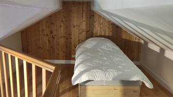 4 habitaciones y ropa de cama