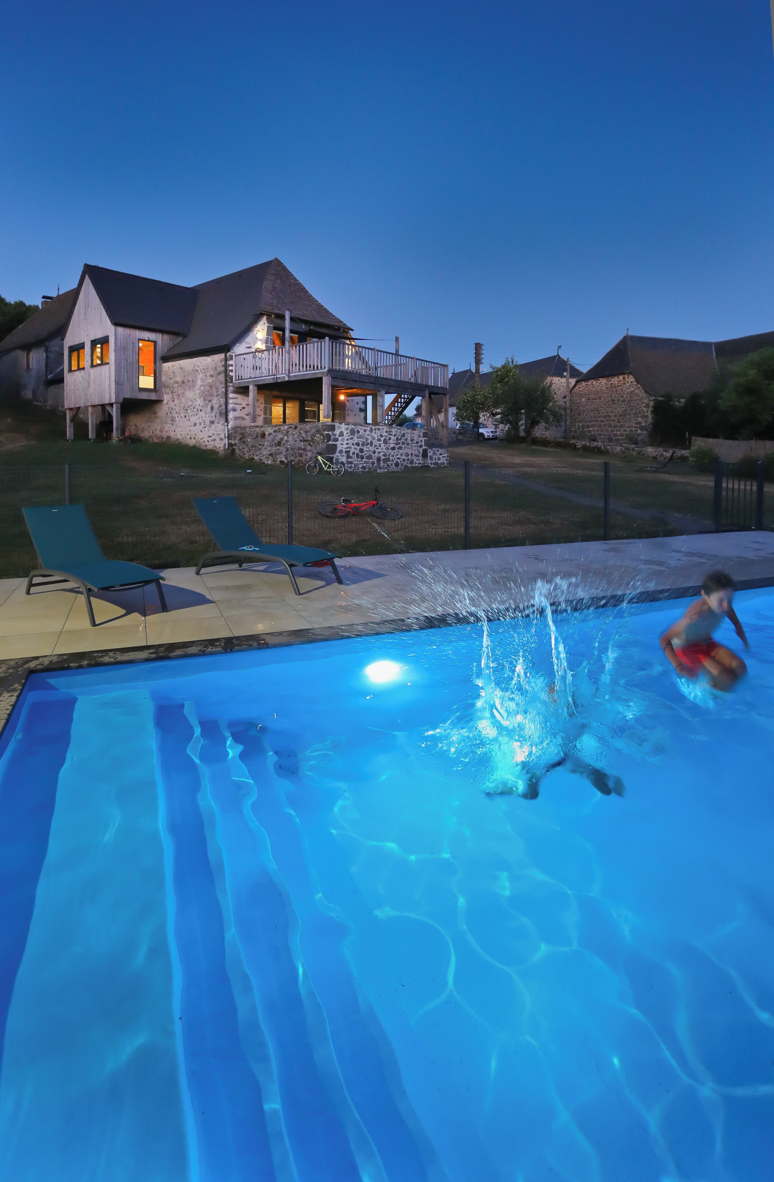 Außenpool, beheizter Pool