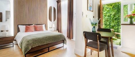 1 Schlafzimmer, Bügeleisen/Bügelbrett, kostenloses WLAN, Bettwäsche