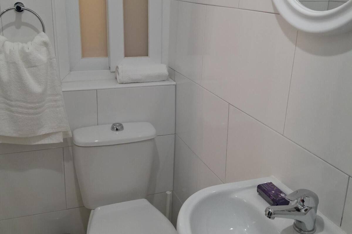 Camera City con letto matrimoniale o 2 letti singoli | Bagno | Doccia, soffione a pioggia, asciugacapelli, asciugamani