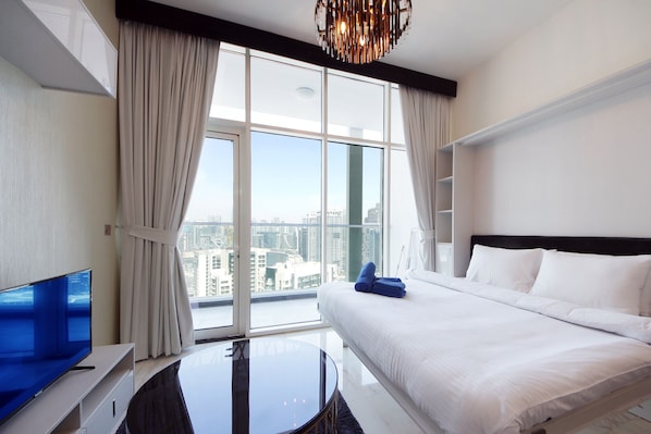 Strykejern/-brett, wi-fi (inkludert) og sengetøy