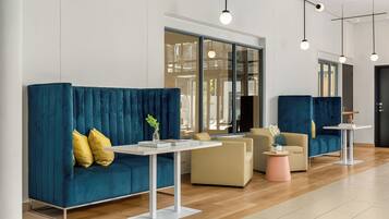 Sitteområde i lobbyen