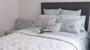 Estudi, 1 dormitori | Llençols de cotó egipci i roba de llit d'alta qualitat