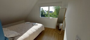 2 chambres, draps fournis