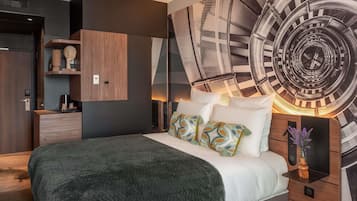 Premium bedding, minibar, in-room safe, desk