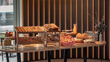 Morgenmadsbuffet hver dag mod et gebyr