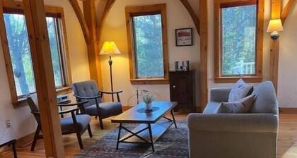 Welcome to “The Tulip” Riverfront Post & Beam