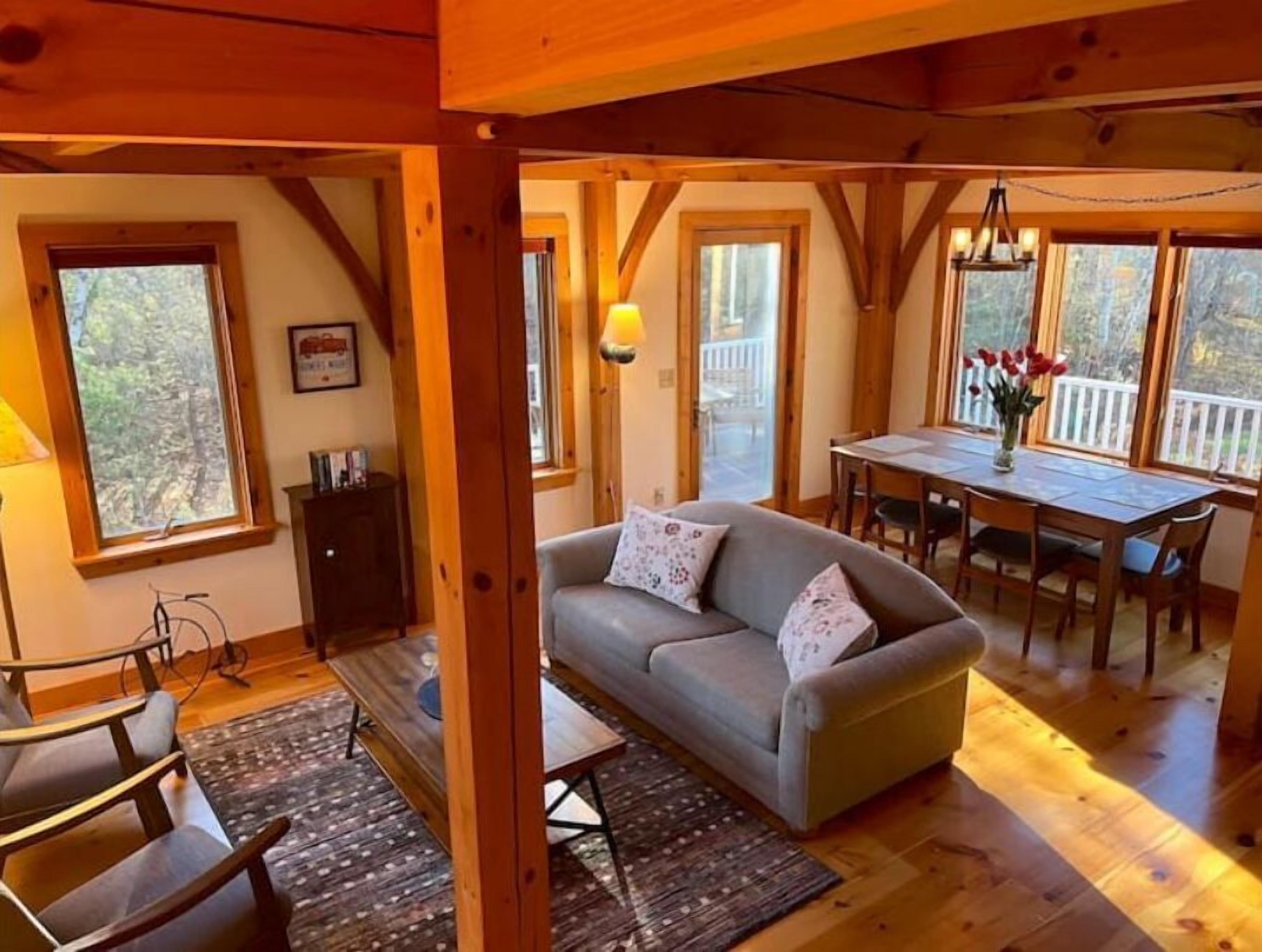 TV connectée, cheminée