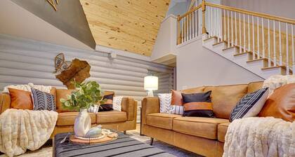 The Alpine - Luxe Cabin w king/hottub/gamerm/fireplace