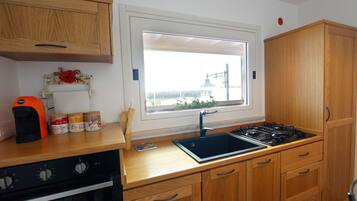 Kühlschrank, Ofen, Herdplatte, Geschirrspüler