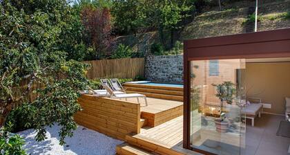 Canaiolo holiday home with mini-pool in the center of Greve in Chianti