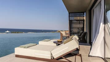 Island Suite Swim Up Sea view | Vue de la chambre