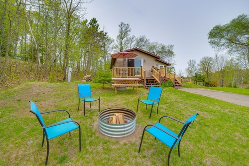 Lakefront Wisconsin Home w/ Boat Dock & Fire Pit!