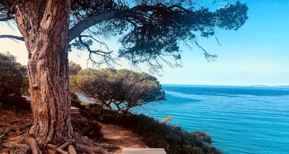 Chalet Romantique Avec vue mer à 15mn de la Plage de Pampelonne
