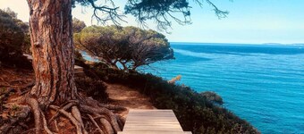 Chalet Romantique Avec vue mer à 15mn de la Plage de Pampelonne