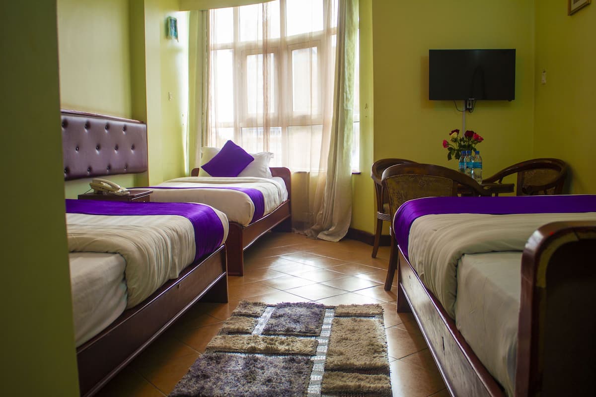 Standard Triple Room | Egyptian cotton sheets, premium bedding, memory-foam beds, desk