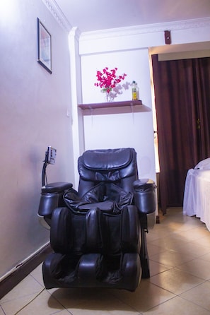 Espace de soins pour les couples, soins corporels, soins d'aromathérapie