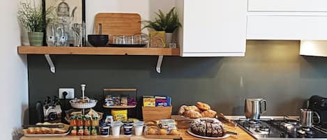 Desayuno continental incluido todos los días