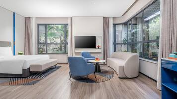 Suite, 1 King Bed | Premium bedding, down duvets, memory-foam beds, minibar