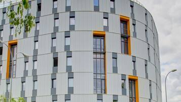 Fassade der Unterkunft