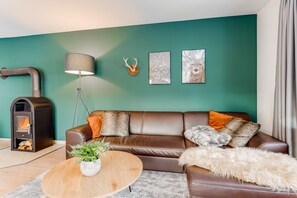 TV connectée, cheminée