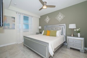 2 habitaciones, tabla de planchar con plancha, cuna de viaje y wifi