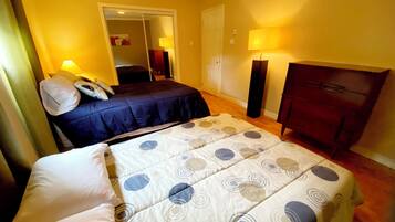 2 chambres, fer et planche Ă repasser, Wi-Fi, draps fournis