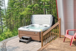 Bain à remous extérieur